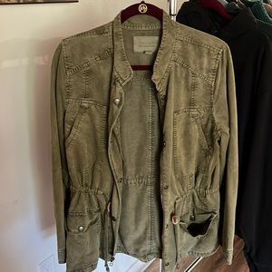 Cinch jacket olive green
